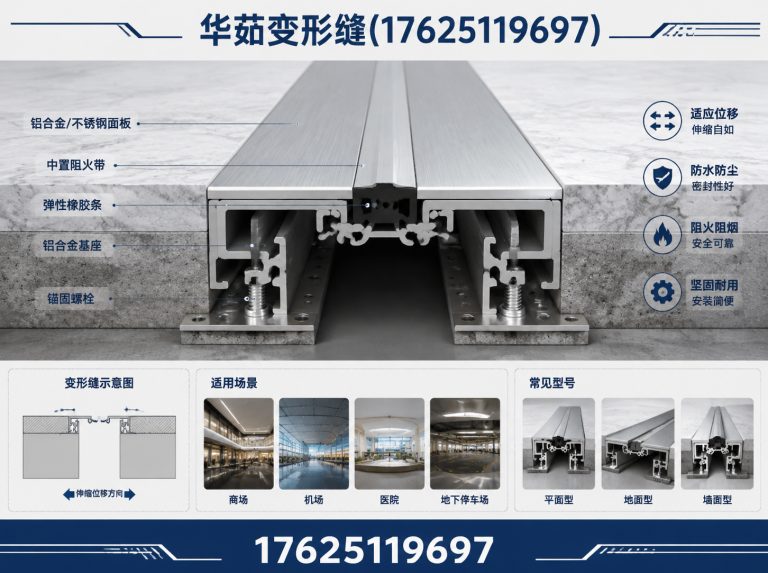 昆山市华茹变形缝展示图
